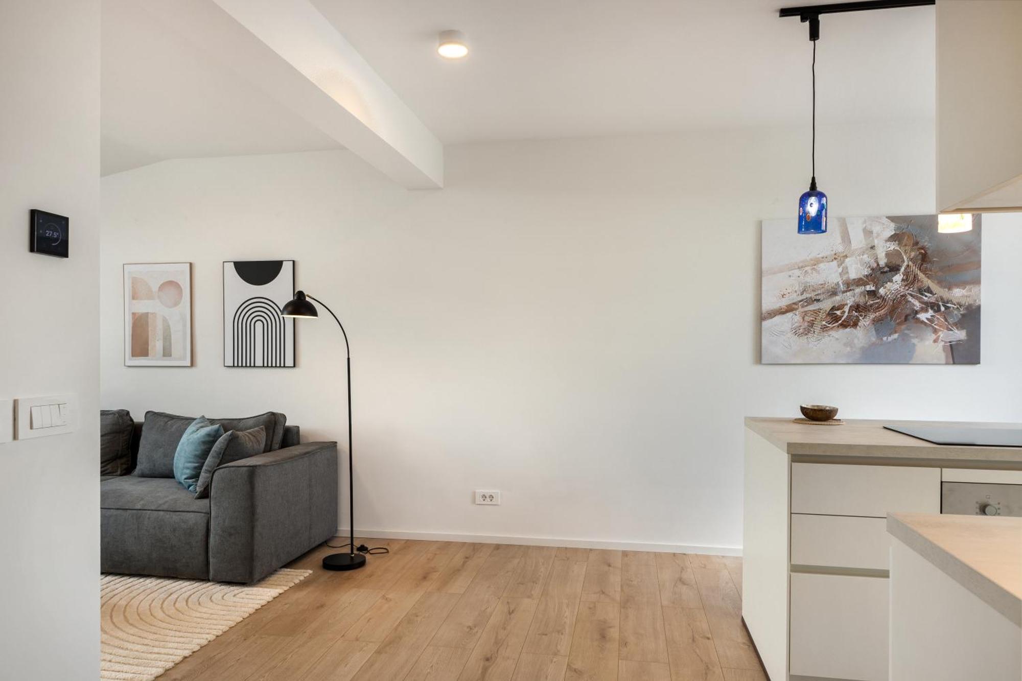 Luxe Penthouse With A Castle View リュブリャナ エクステリア 写真