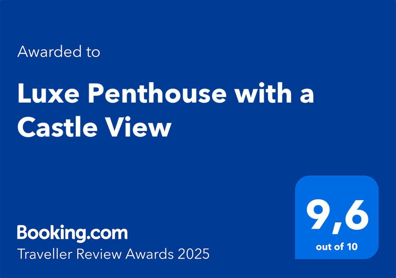 Luxe Penthouse With A Castle View リュブリャナ エクステリア 写真